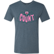 T-Shirts Indigo / S Count Men's Triblend T-Shirt