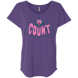 T-Shirts Purple Rush / X-Small Count Triblend Dolman Sleeve