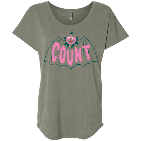 T-Shirts Venetian Grey / X-Small Count Triblend Dolman Sleeve