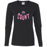 T-Shirts Black / S Count Women's Long Sleeve T-Shirt