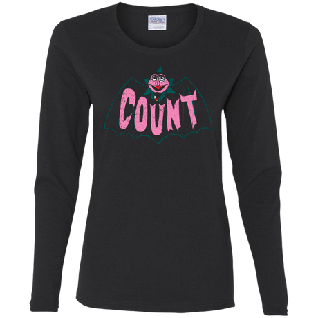 T-Shirts Black / S Count Women's Long Sleeve T-Shirt