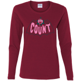 T-Shirts Cardinal / S Count Women's Long Sleeve T-Shirt