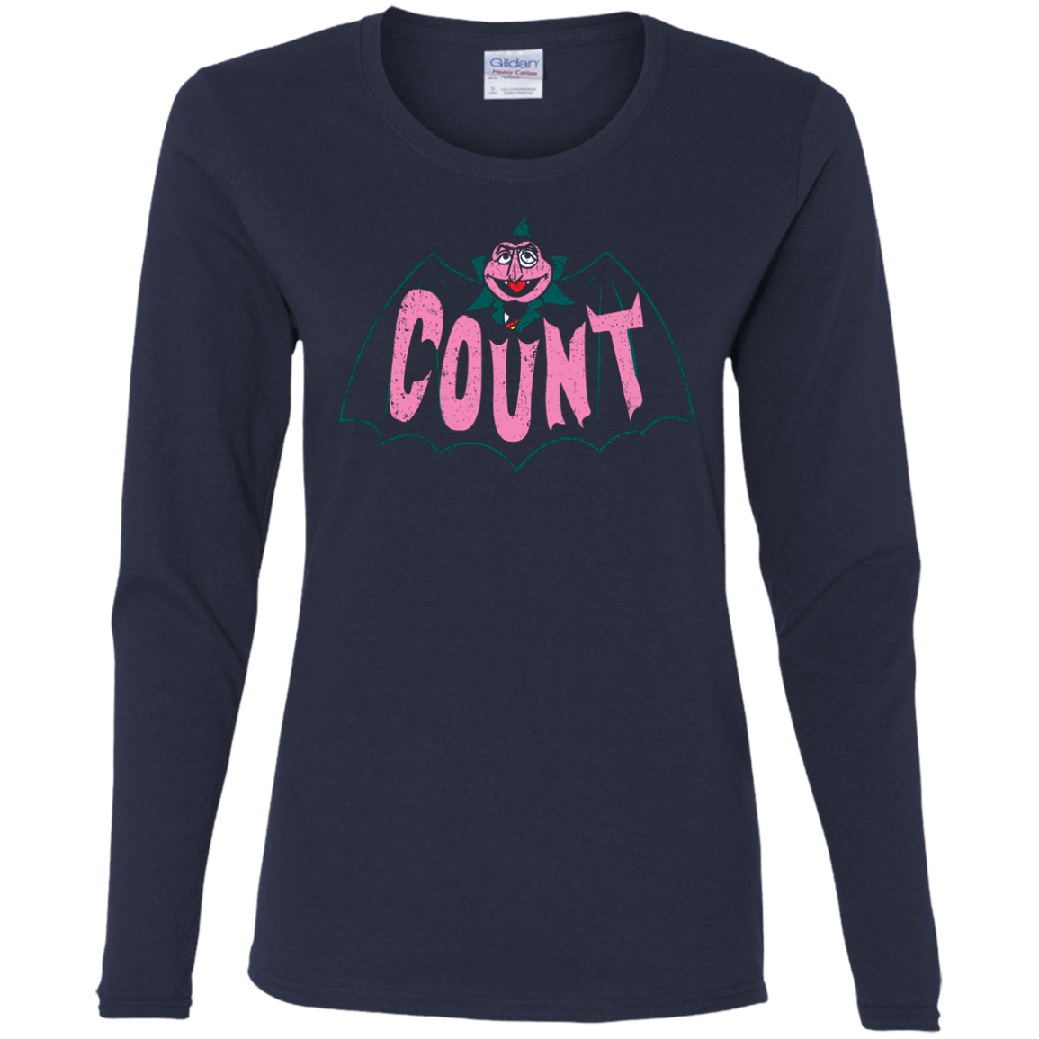 T-Shirts Navy / S Count Women's Long Sleeve T-Shirt