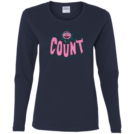 T-Shirts Navy / S Count Women's Long Sleeve T-Shirt
