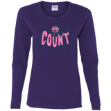 T-Shirts Purple / S Count Women's Long Sleeve T-Shirt