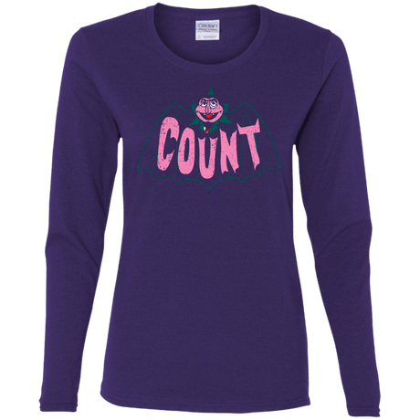 T-Shirts Purple / S Count Women's Long Sleeve T-Shirt
