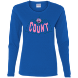 T-Shirts Royal / S Count Women's Long Sleeve T-Shirt
