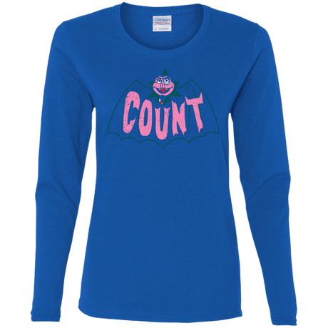 T-Shirts Royal / S Count Women's Long Sleeve T-Shirt