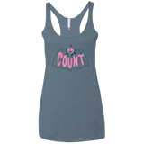 T-Shirts Indigo / X-Small Count Women's Triblend Racerback Tank