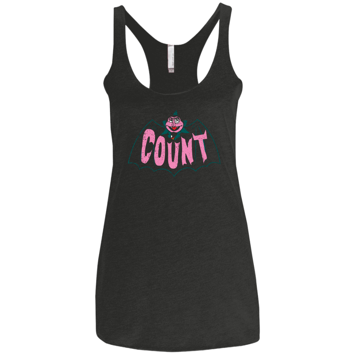 T-Shirts Vintage Black / X-Small Count Women's Triblend Racerback Tank