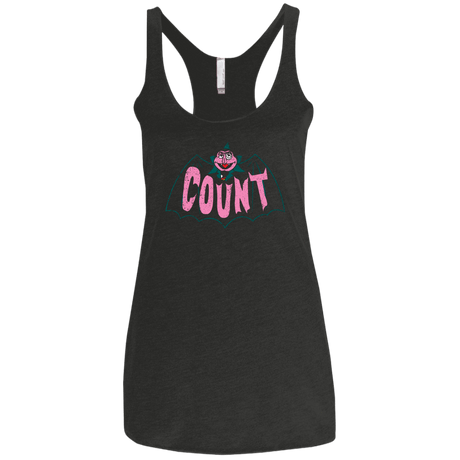 T-Shirts Vintage Black / X-Small Count Women's Triblend Racerback Tank