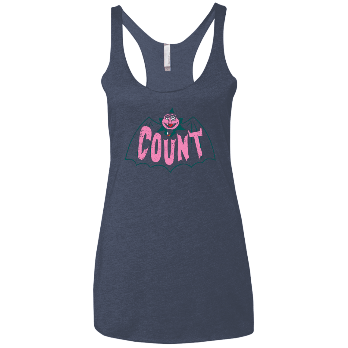 T-Shirts Vintage Navy / X-Small Count Women's Triblend Racerback Tank