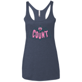 T-Shirts Vintage Navy / X-Small Count Women's Triblend Racerback Tank