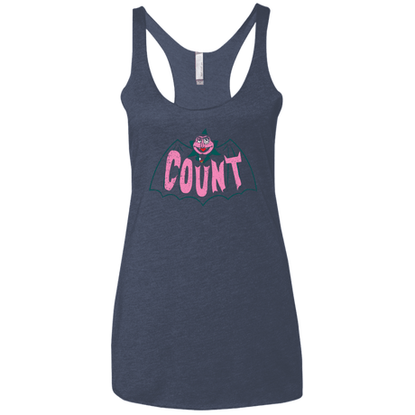 T-Shirts Vintage Navy / X-Small Count Women's Triblend Racerback Tank