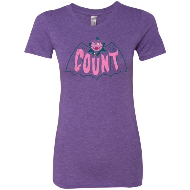 T-Shirts Purple Rush / S Count Women's Triblend T-Shirt