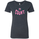 T-Shirts Vintage Navy / S Count Women's Triblend T-Shirt