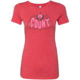 T-Shirts Vintage Red / S Count Women's Triblend T-Shirt