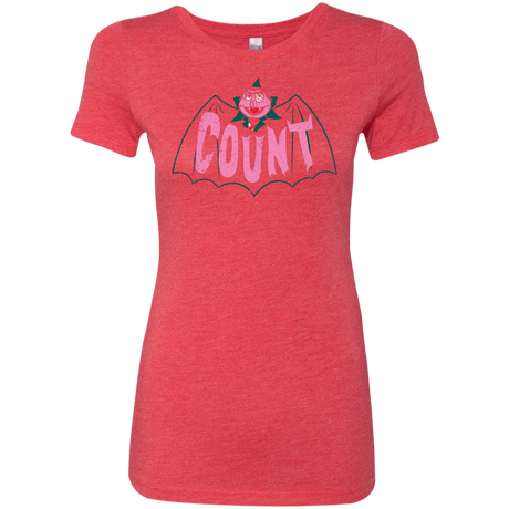 T-Shirts Vintage Red / S Count Women's Triblend T-Shirt