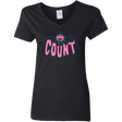 T-Shirts Black / S Count Women's V-Neck T-Shirt