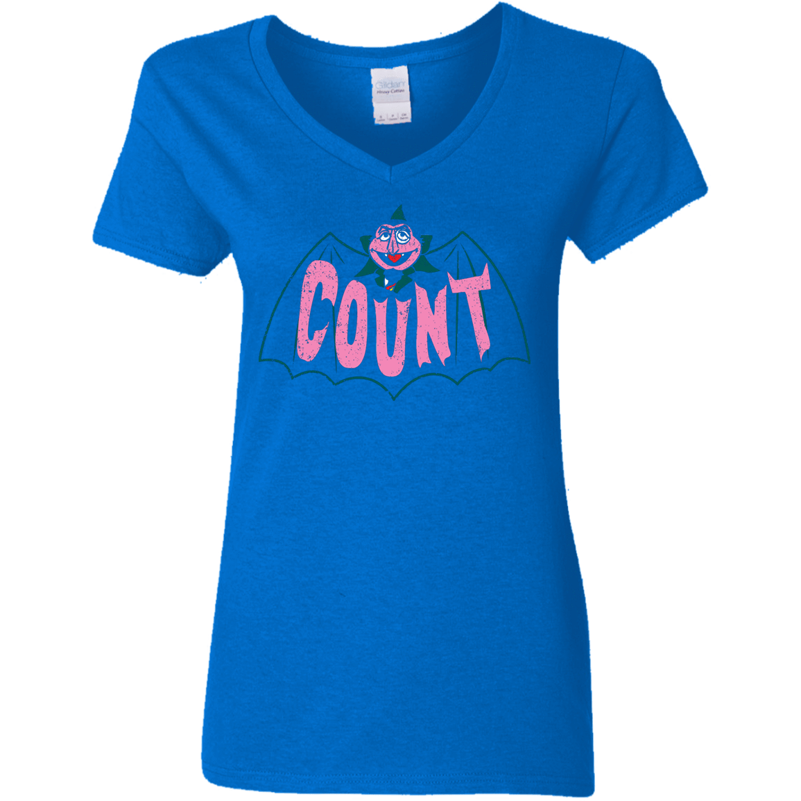 T-Shirts Royal / S Count Women's V-Neck T-Shirt