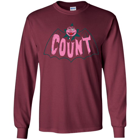 T-Shirts Maroon / YS Count Youth Long Sleeve T-Shirt