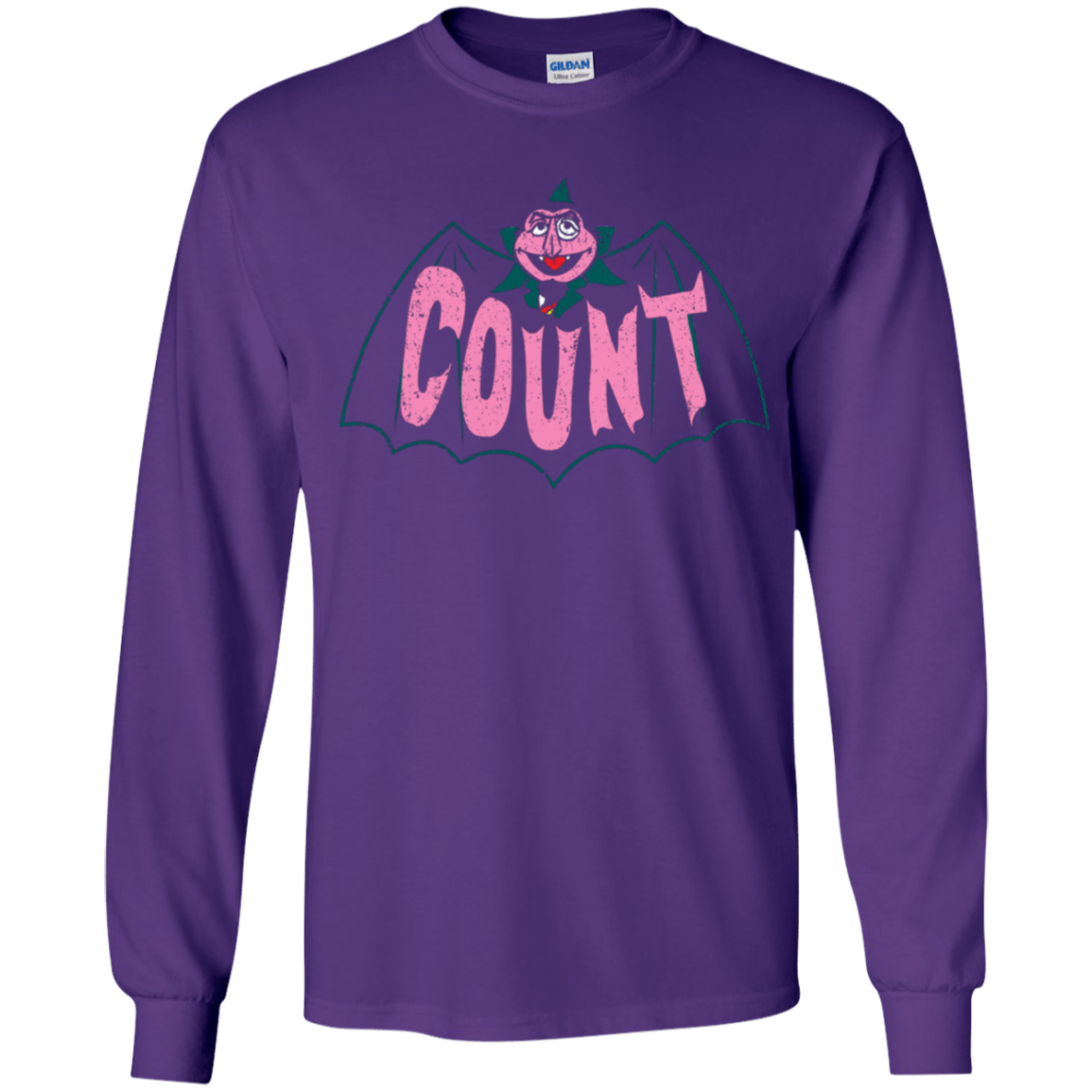 T-Shirts Purple / YS Count Youth Long Sleeve T-Shirt