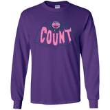 T-Shirts Purple / YS Count Youth Long Sleeve T-Shirt