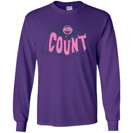 T-Shirts Purple / YS Count Youth Long Sleeve T-Shirt