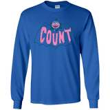 T-Shirts Royal / YS Count Youth Long Sleeve T-Shirt