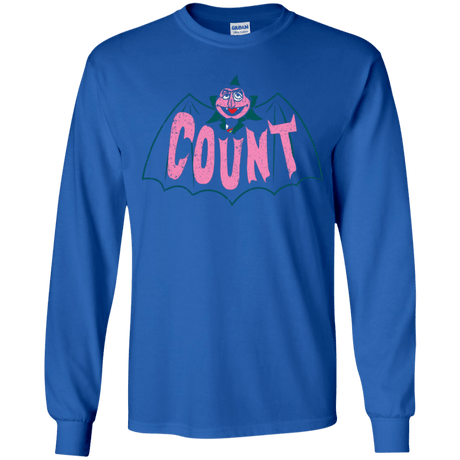 T-Shirts Royal / YS Count Youth Long Sleeve T-Shirt