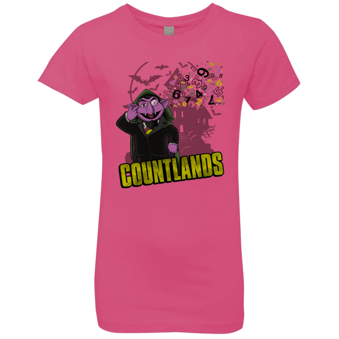 T-Shirts Hot Pink / YXS COUNTLANDS Girls Premium T-Shirt