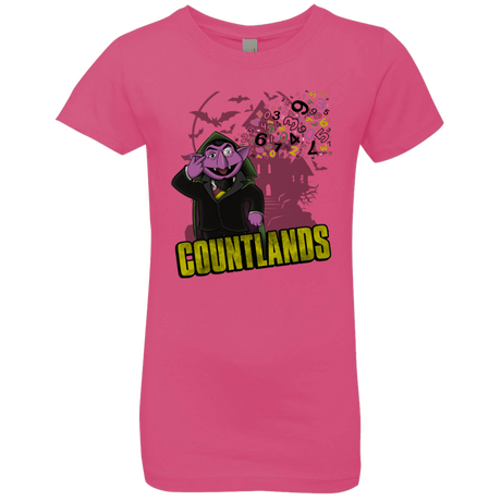 T-Shirts Hot Pink / YXS COUNTLANDS Girls Premium T-Shirt