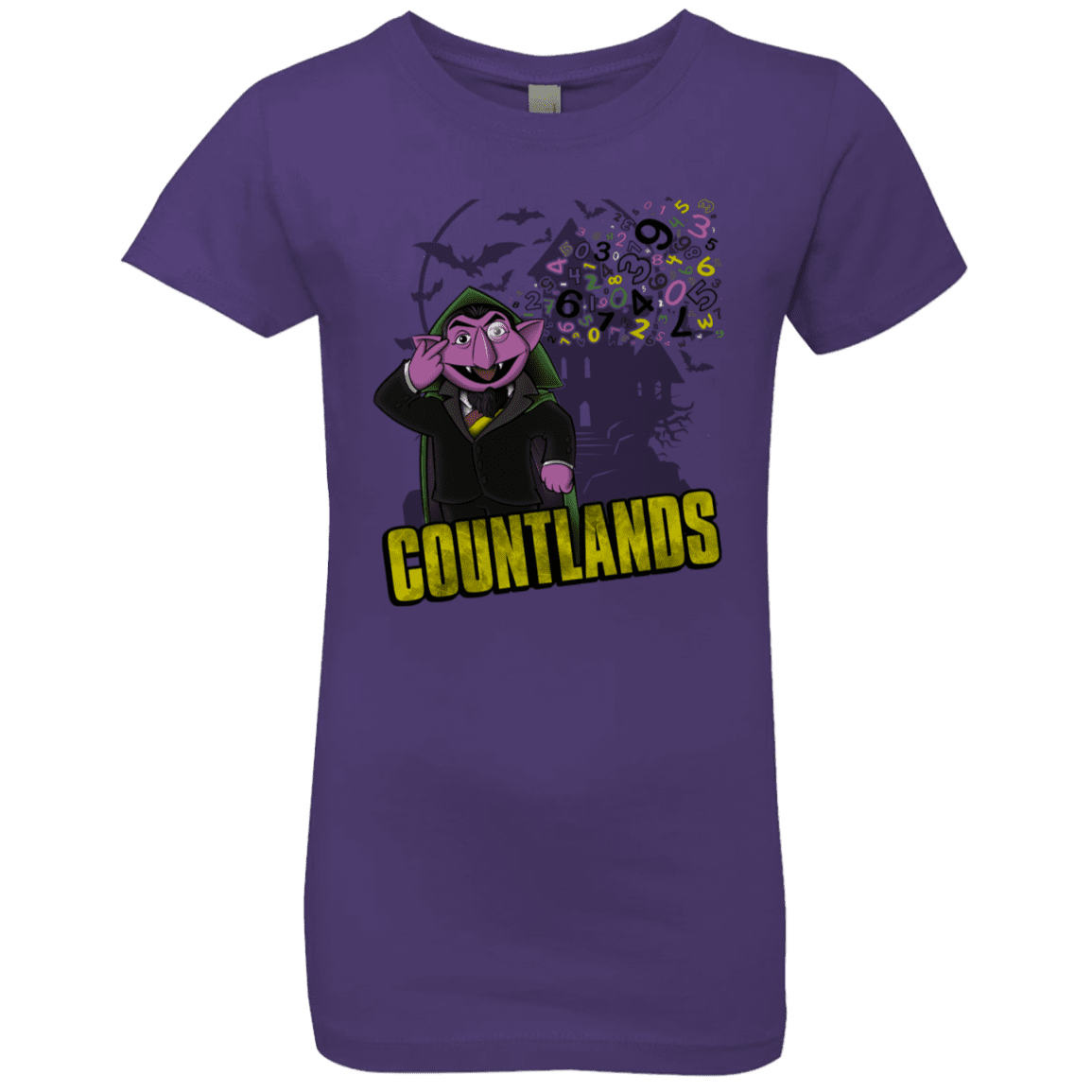 T-Shirts Purple Rush / YXS COUNTLANDS Girls Premium T-Shirt