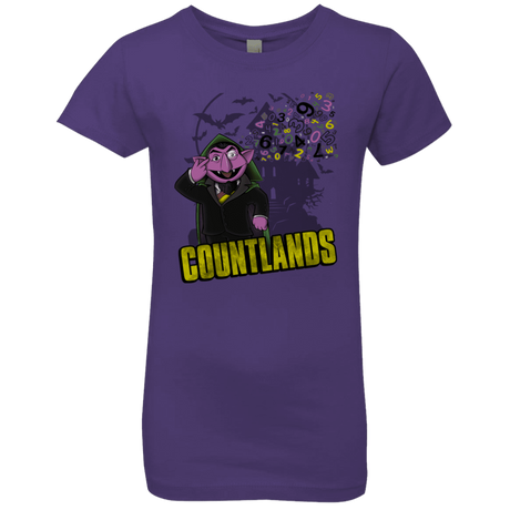 T-Shirts Purple Rush / YXS COUNTLANDS Girls Premium T-Shirt