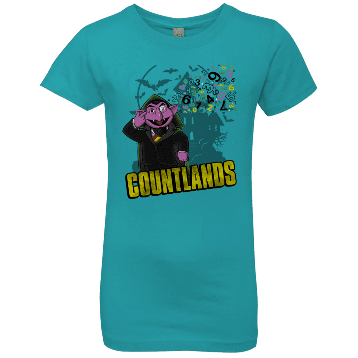 T-Shirts Tahiti Blue / YXS COUNTLANDS Girls Premium T-Shirt