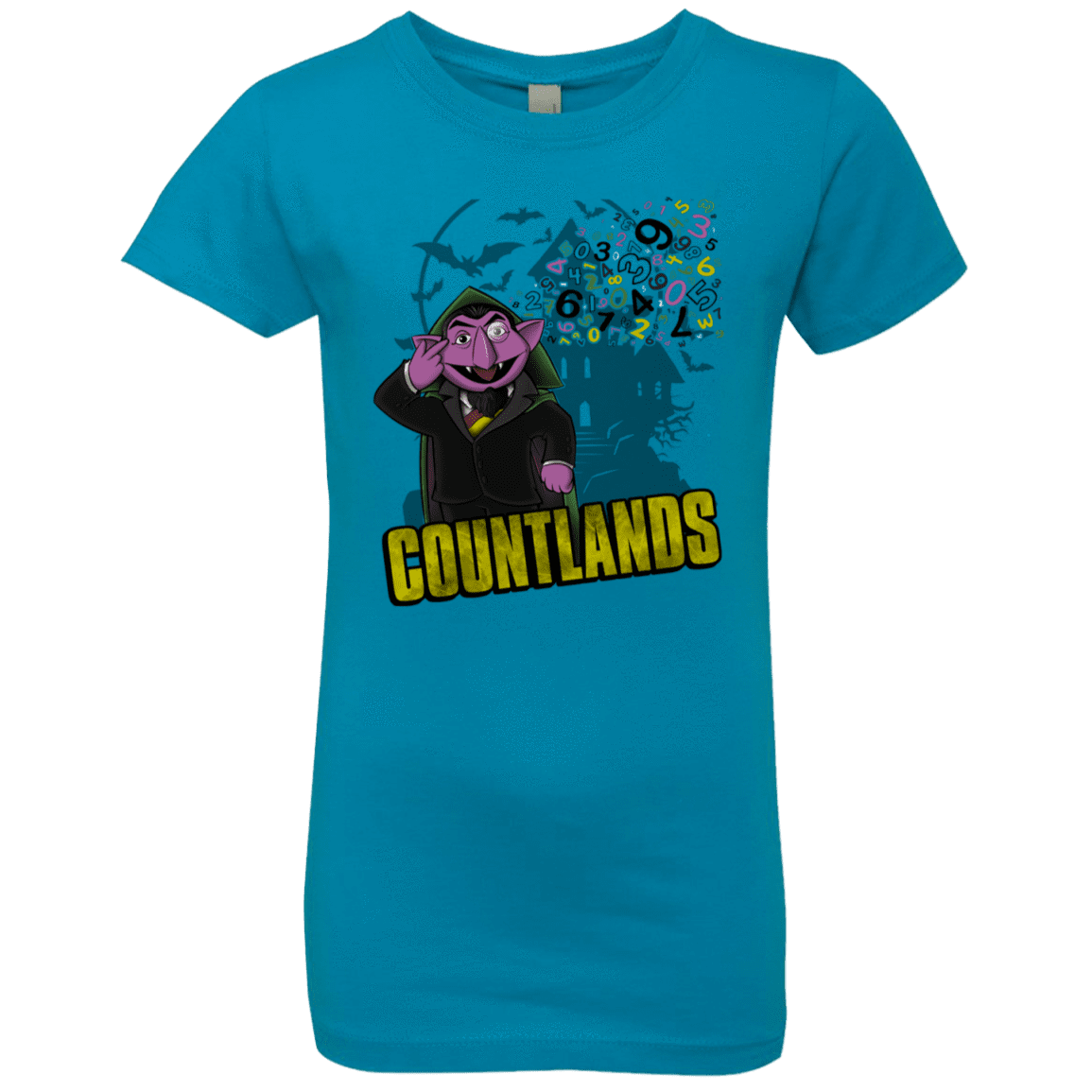 T-Shirts Turquoise / YXS COUNTLANDS Girls Premium T-Shirt