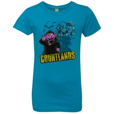 T-Shirts Turquoise / YXS COUNTLANDS Girls Premium T-Shirt