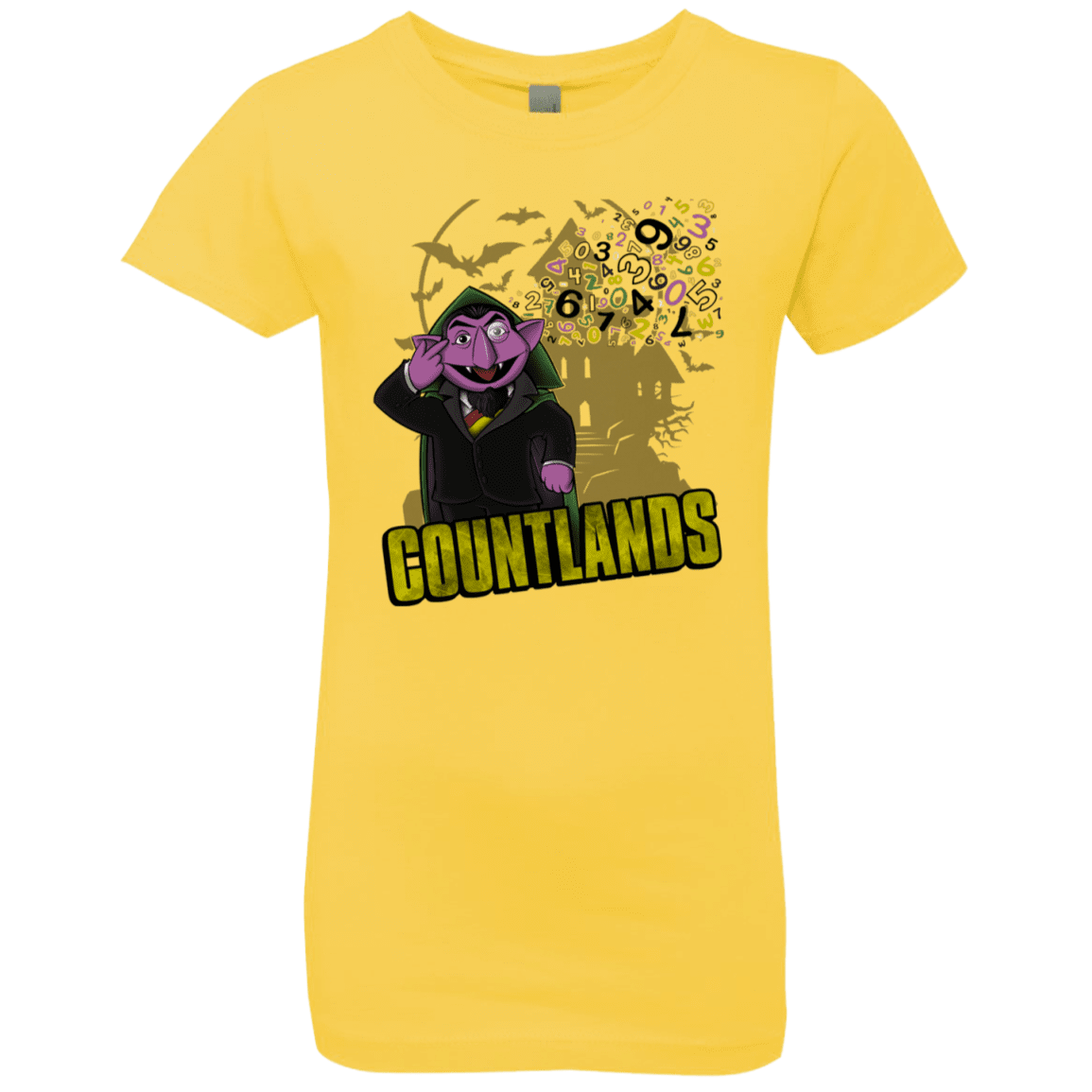 T-Shirts Vibrant Yellow / YXS COUNTLANDS Girls Premium T-Shirt