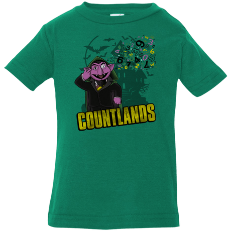 T-Shirts Kelly / 6 Months COUNTLANDS Infant Premium T-Shirt