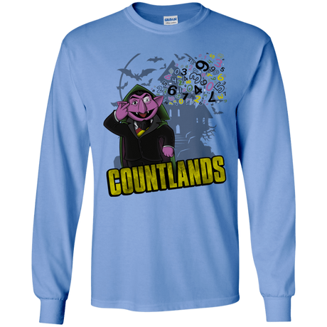 T-Shirts Carolina Blue / S COUNTLANDS Men's Long Sleeve T-Shirt