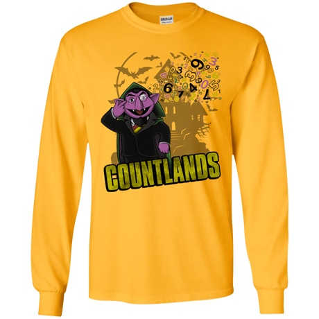 T-Shirts Gold / S COUNTLANDS Men's Long Sleeve T-Shirt