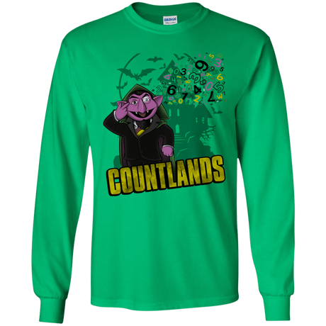 T-Shirts Irish Green / S COUNTLANDS Men's Long Sleeve T-Shirt