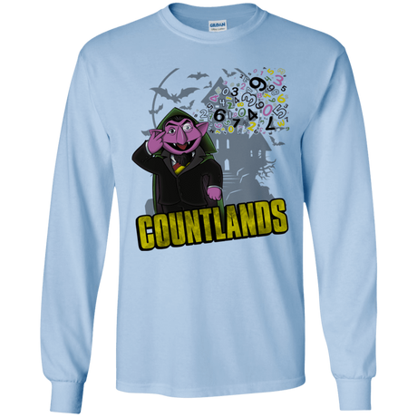 T-Shirts Light Blue / S COUNTLANDS Men's Long Sleeve T-Shirt