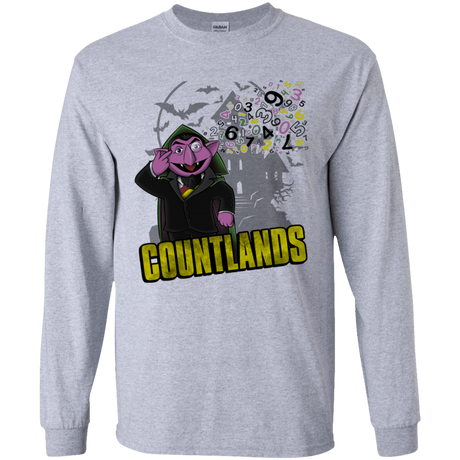 T-Shirts Sport Grey / S COUNTLANDS Men's Long Sleeve T-Shirt