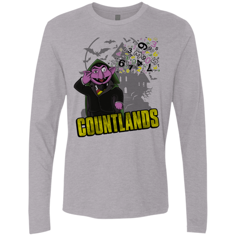 T-Shirts Heather Grey / S COUNTLANDS Men's Premium Long Sleeve