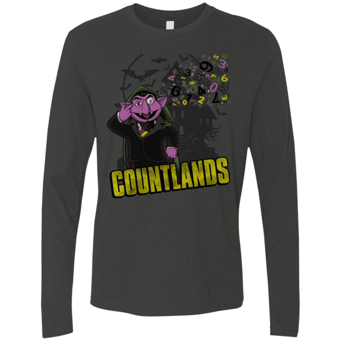 T-Shirts Heavy Metal / S COUNTLANDS Men's Premium Long Sleeve