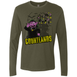 T-Shirts Military Green / S COUNTLANDS Men's Premium Long Sleeve