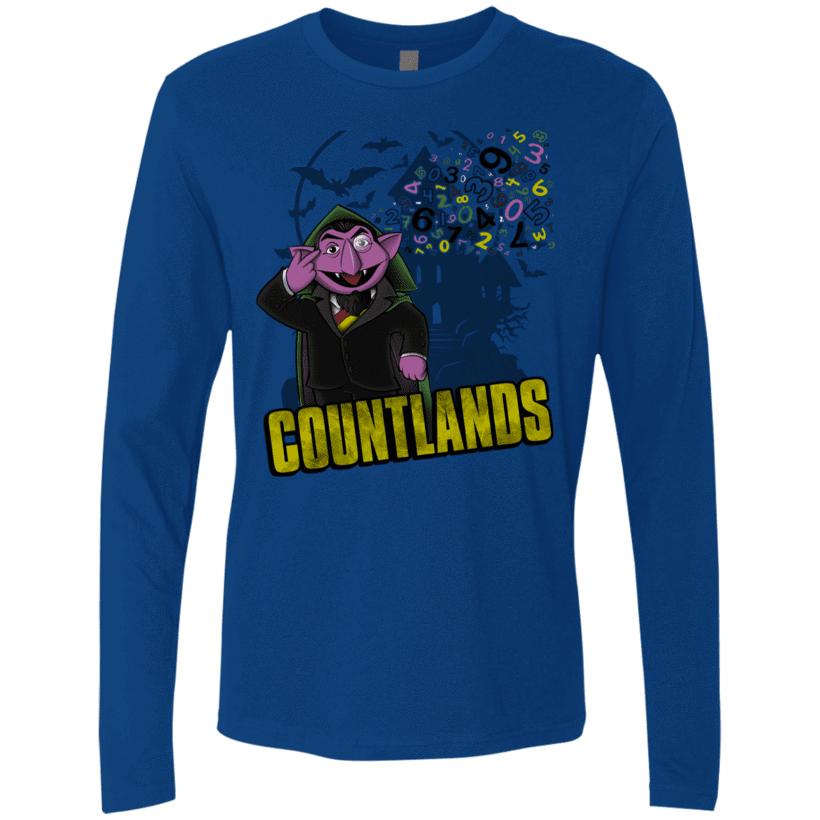 T-Shirts Royal / S COUNTLANDS Men's Premium Long Sleeve