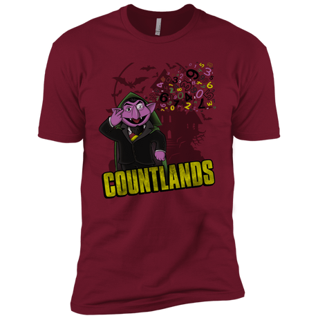 T-Shirts Cardinal / X-Small COUNTLANDS Men's Premium T-Shirt