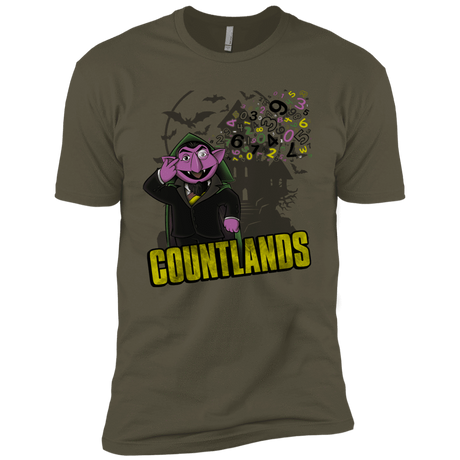 T-Shirts Military Green / X-Small COUNTLANDS Men's Premium T-Shirt